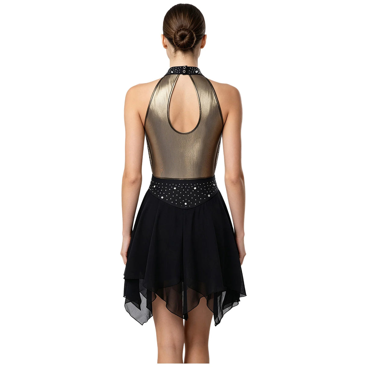 Starlight Metallic Rhinestone Lyrical Dance Dress