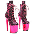 8-Inch Suede Platform Ankle Boots