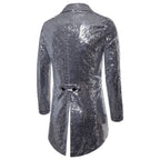 Sequin Tailcoat | Contrast Lapels