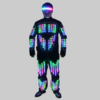 Full Color LED Robot Suit - Luminous Performance Costume for Dancers