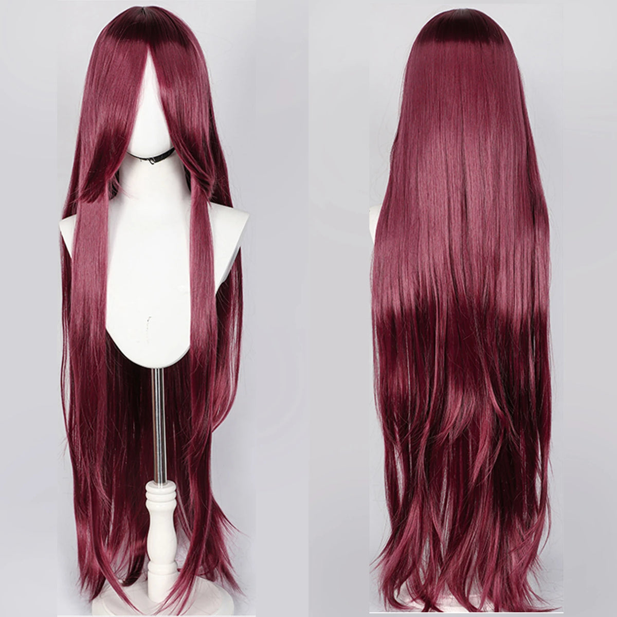 Long Straight Wig | Fringe | 100 cm