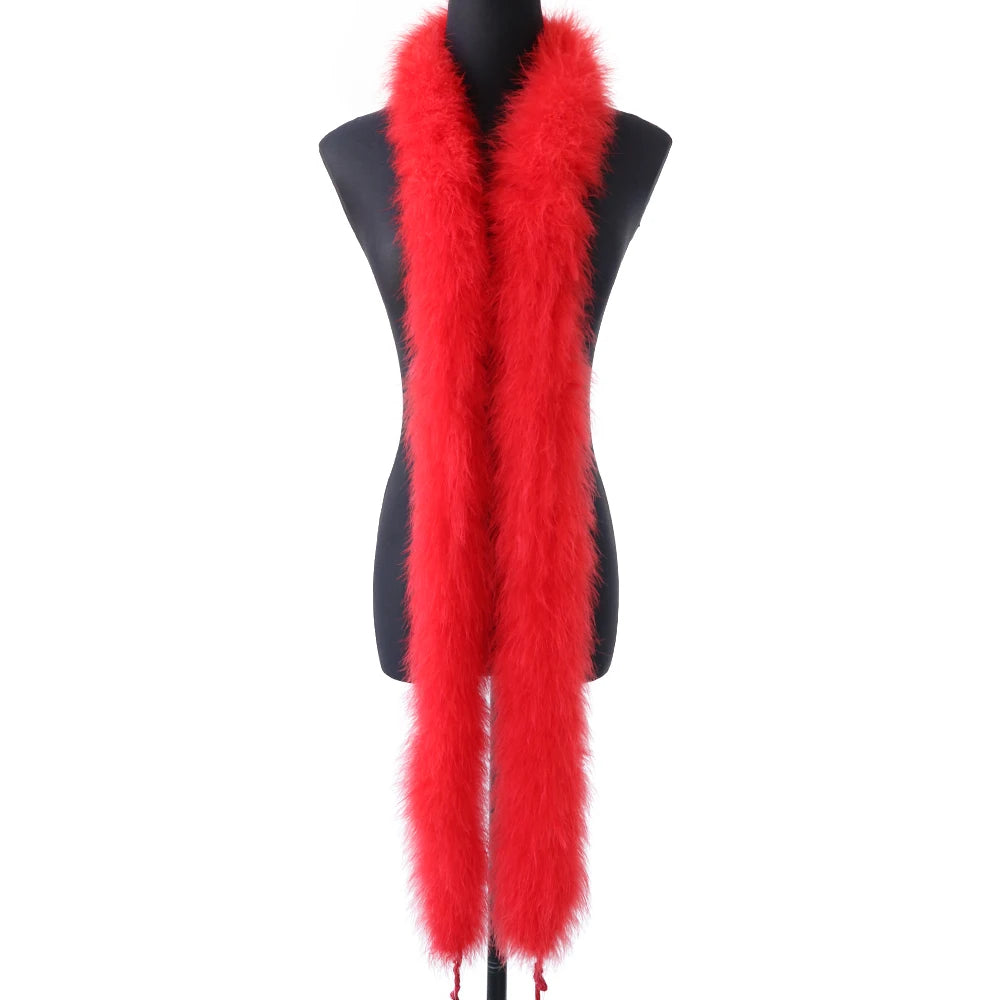 Turkey Feather Boa | Soft Stage Glamour