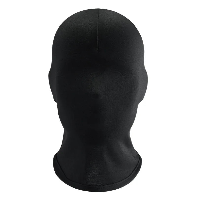 Black Full-Face Mask | Stretch Fabric Balaclava