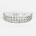 Rhinestone Crystal Wide Belt | Corset Waistband