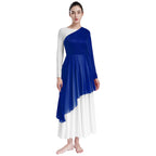 Lace Chiffon Praise Dance Overlay
