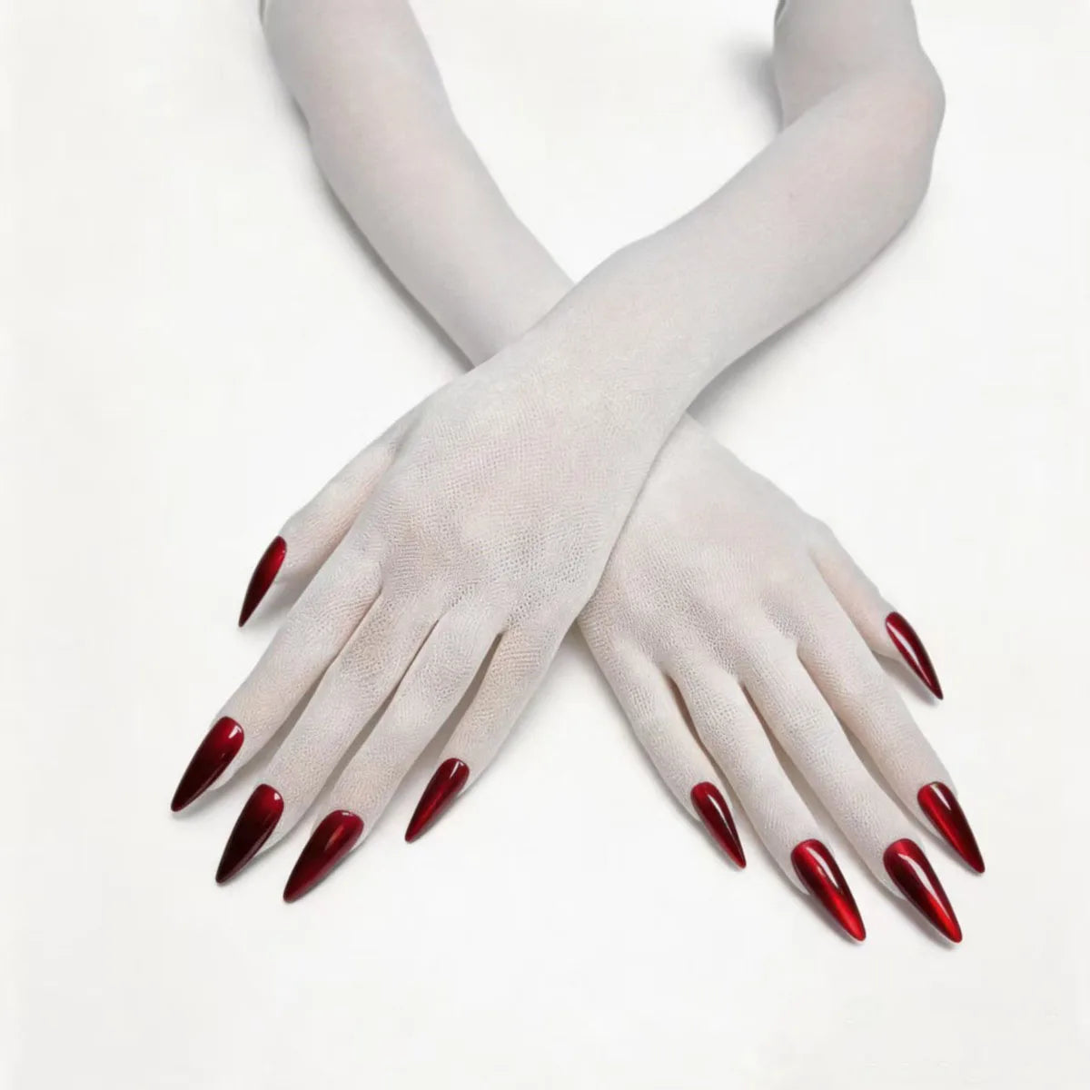 Sheer Nail-Effect Gloves | Stage