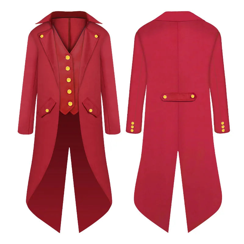 Victorian Tailcoat Jacket | Steampunk Gothic | Joker Cosplay