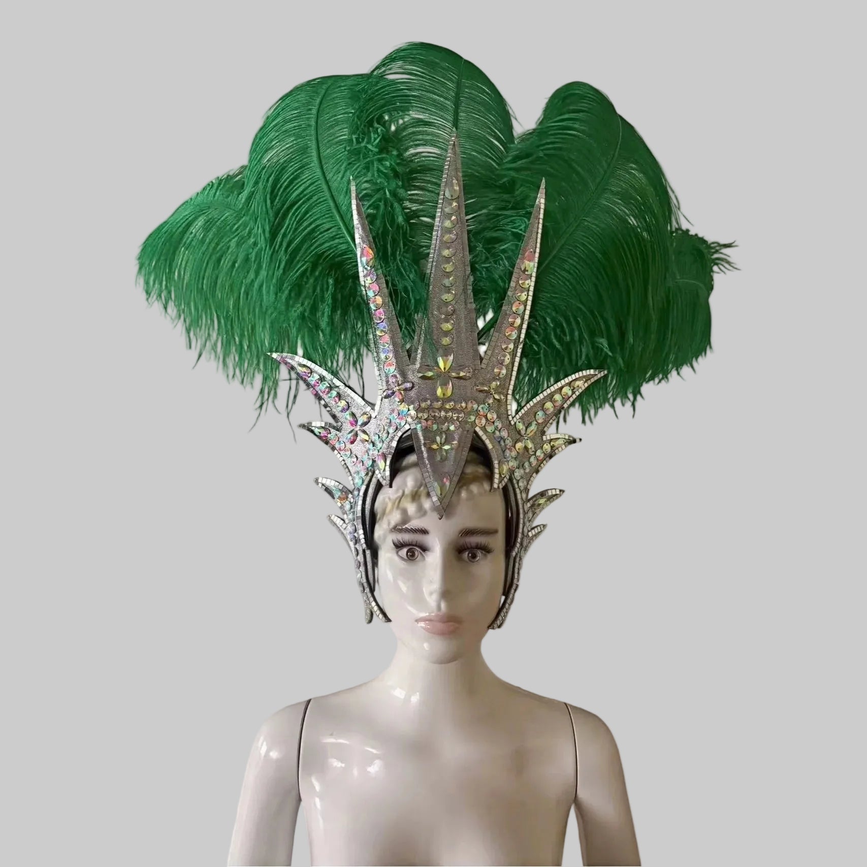 Feather Headdress - Samba Carnival Performance Crown