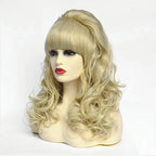 Long Curly Beehive Wig | 26 Inch | Red & Blonde