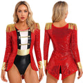 Ringmaster Bodysuit | Tailcoat & Gold Trim