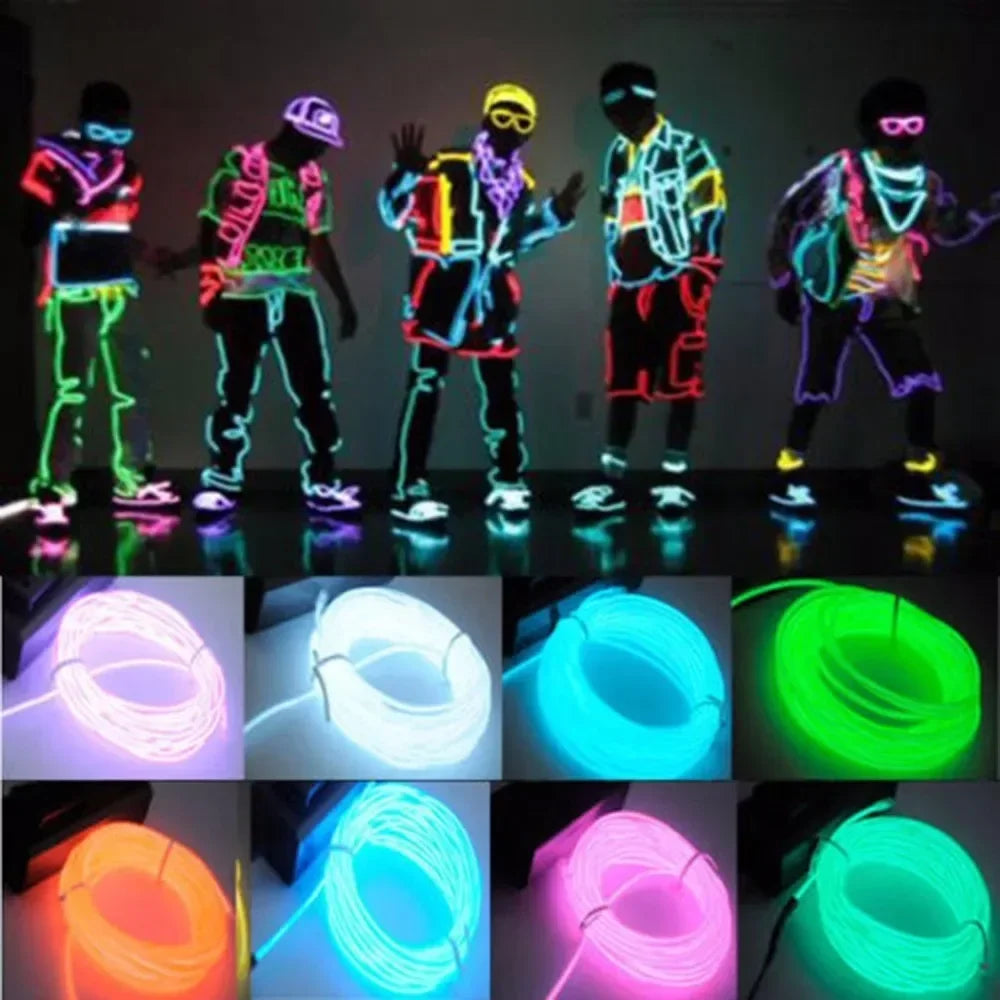 Glow EL Wire | DIY Rave Costumes