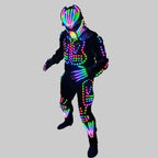 LED Robot Dance Suit - App-Controlled Performance Costume with RF Remote
