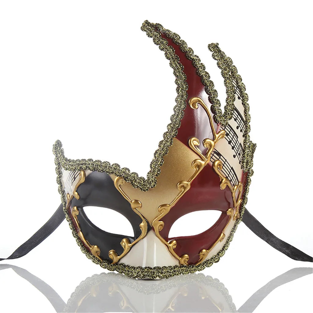 Venetian Masquerade Half-Face Mask | 14 Colors