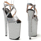 Shiny Platform Sandal Heel – 9 Inch Stage & Pole Dance