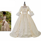 Queen Charlotte Gown | Ivory Regency Ball Gown