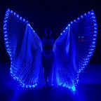 LED Dance Wings | Blue Light