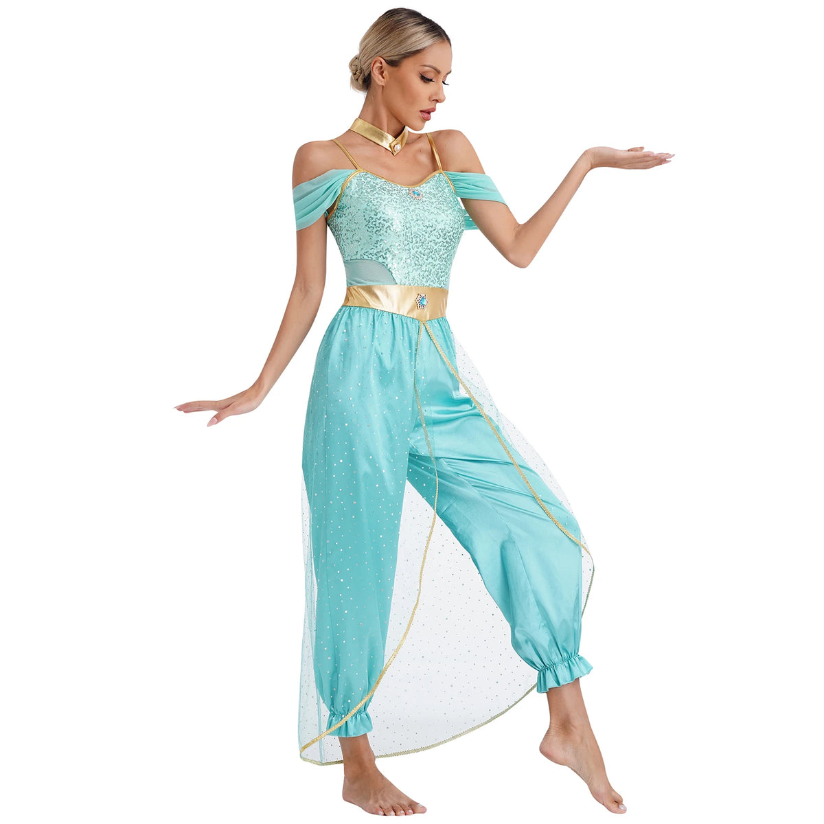 Princess Dance Set | Sequin Jumpsuit