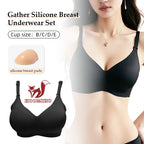 Silicone Breast Form Bra | Drag & Crossdress | B–E Cup