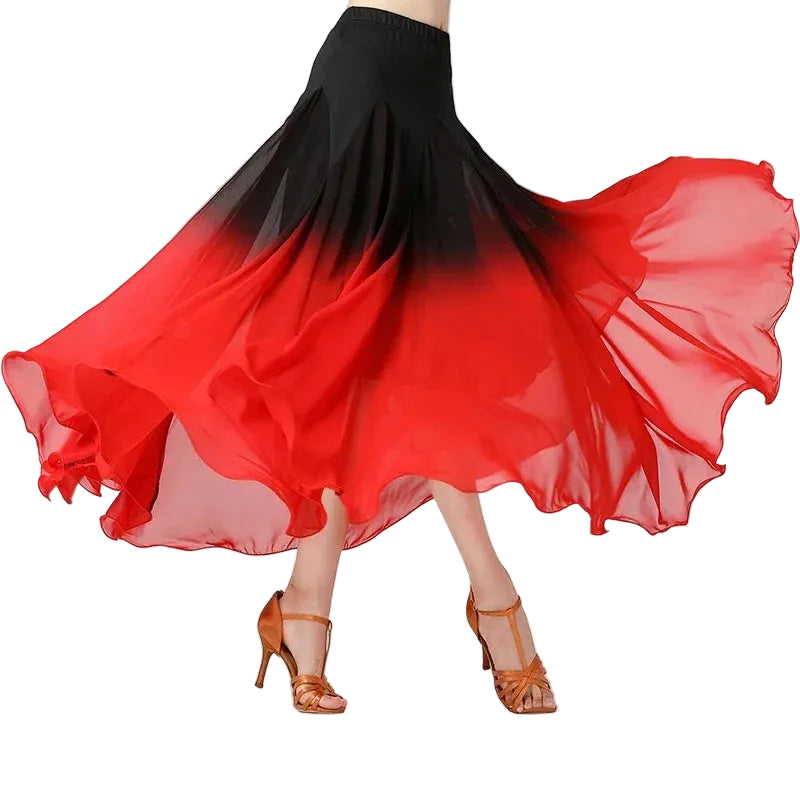 Dance Skirt | Flowing Gradient Hem