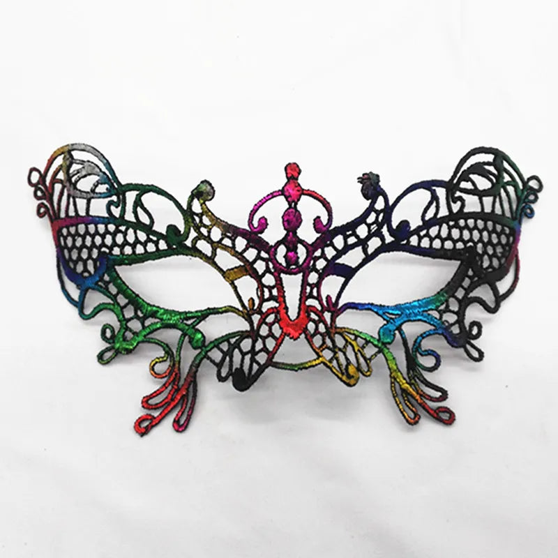 Lace Masquerade Eye Mask | Hollow Filigree | 28 Styles