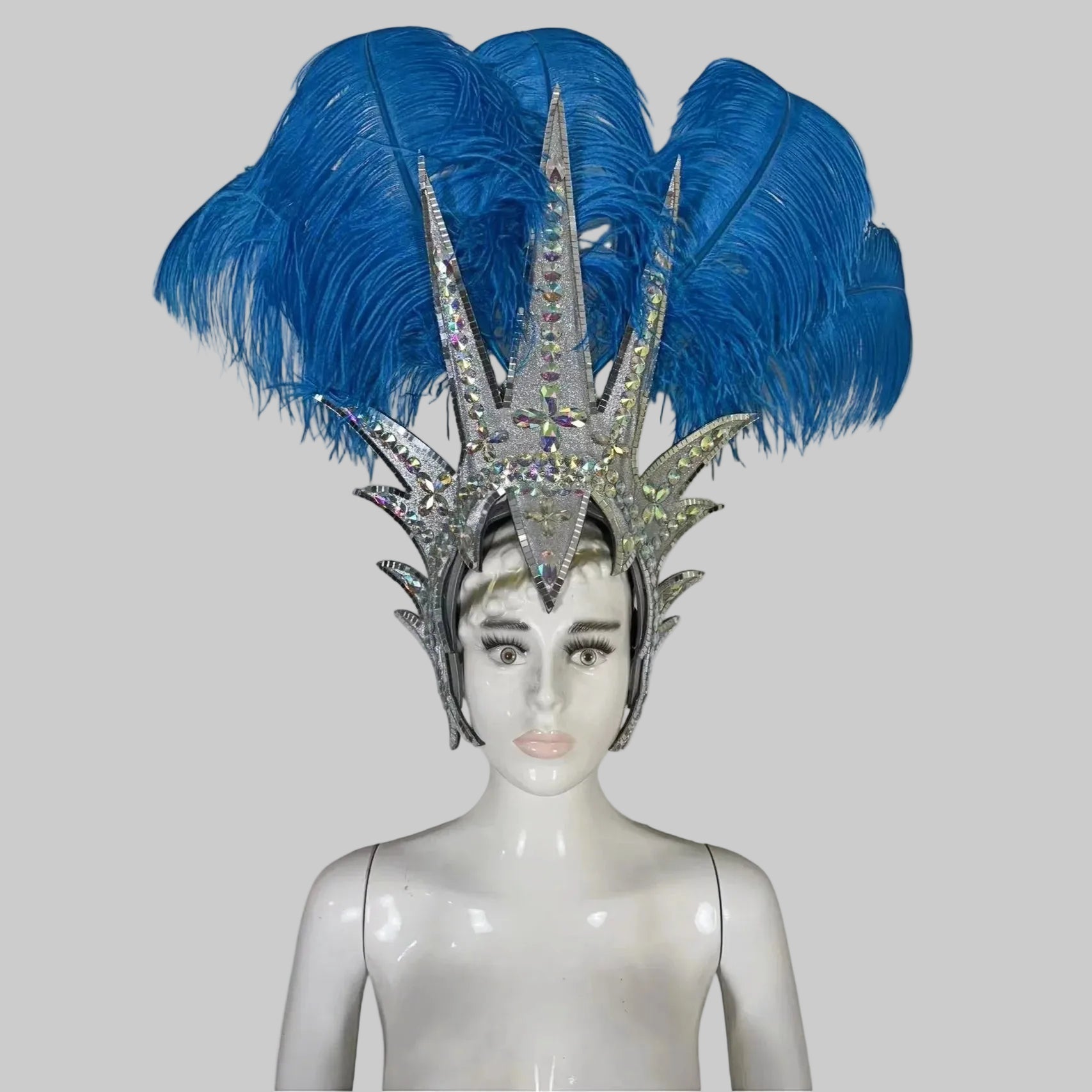 Feather Headdress - Samba Carnival Performance Crown