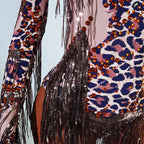 Luxe Rhythm Fringe & Rhinestone Performance Set — Multi‑Color Variants (One Size Fits S–XL)
