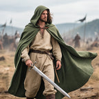 Medieval Hooded Cloak | Costume Cape