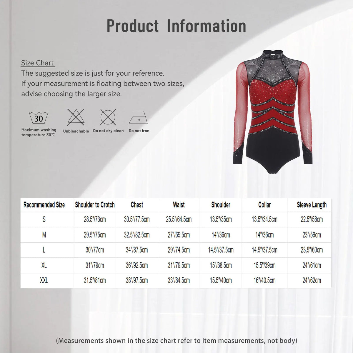 Prism Rhinestone Mesh-Sleeve Performance Leotard