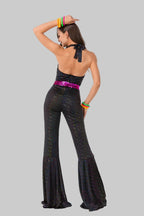 70s Hippie Performance Jumpsuit - Vintage Disco Festival Costume