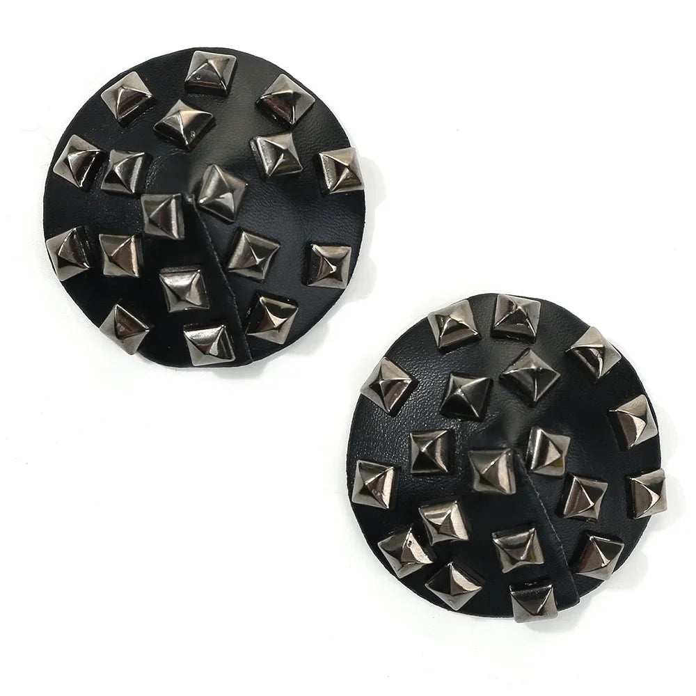 Rhinestone & Metal Nipple Covers - Reusable Pasties for Performers
