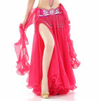 Belly Dance Skirt | Chiffon Double Slit