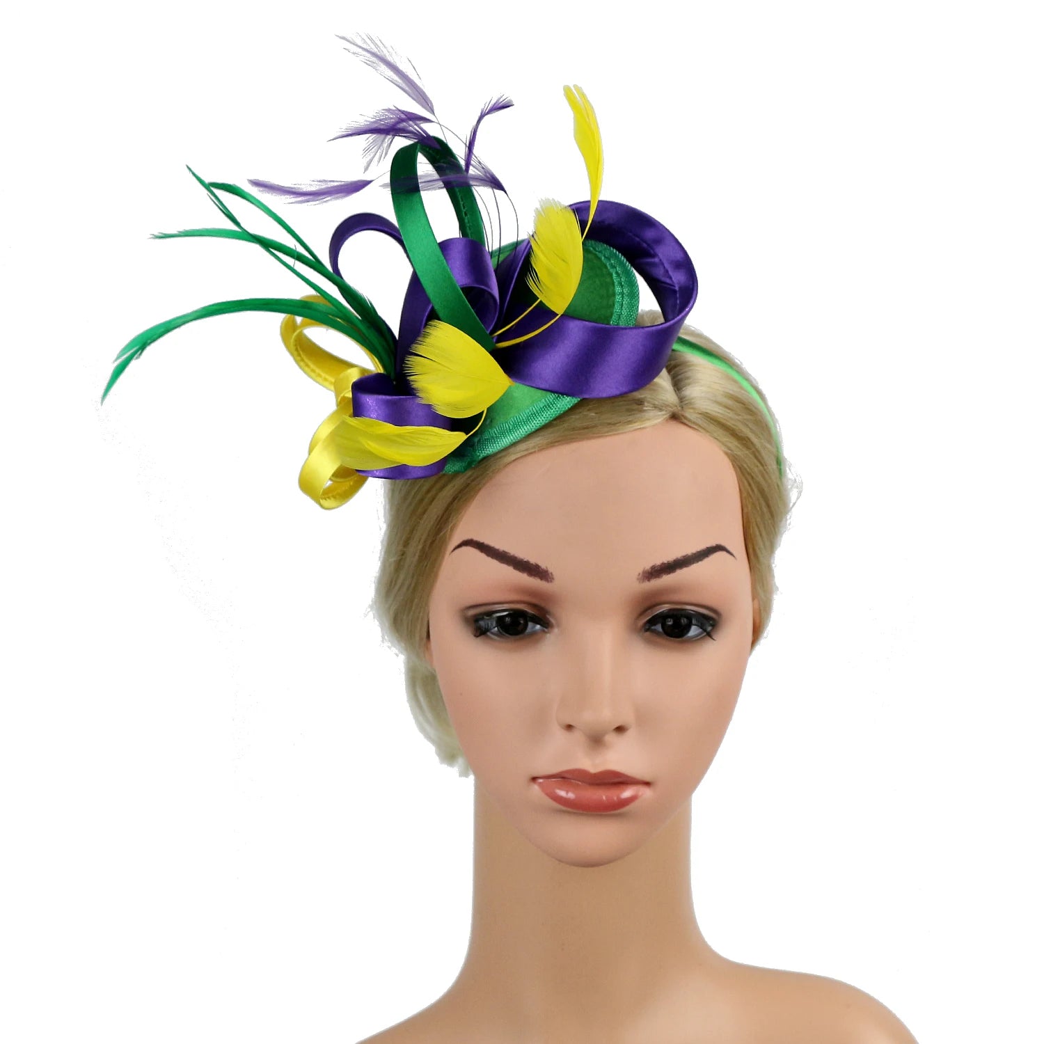 Feather Pillbox Fascinator Hat | Tea Party & Derby | 15 Colors