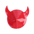 Devil Horn Nipple Pasties | Red | Gothic Stage