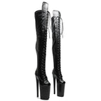 9-Inch Thigh-High Platform Boots