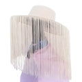 Wide-Brim Felt Hat | Dramatic Fringe