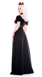 Queen of Hearts Costume | Ball Gown | Poker Queen Dress