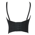Rhinestone Beaded Bustier Bra Top | Stage & Party