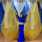 Belly Dance Isis Wings | Iridescent | Split & Solid