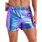 Men’s Metallic Shorts | Side Pockets