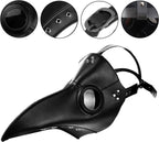 Plague Doctor Mask Set | Beak Mask & Hooded Cloak | 3-in-1