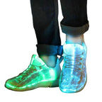 Fibre Optic LED Light-Up Sneakers | USB Rechargeable | Unisex Kids & Adults | 3 Colours