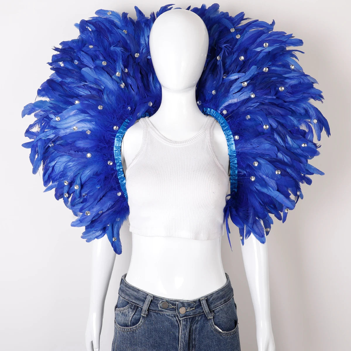 Oversized Feather Shoulder Wrap | Carnival & Stage | 29 Colours
