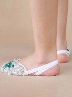 Sequin Belly Dance Toe Pads | Beaded Foot Thong