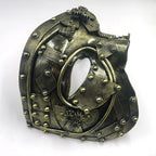 Steampunk Half-Face Mask | Mechanical Detail