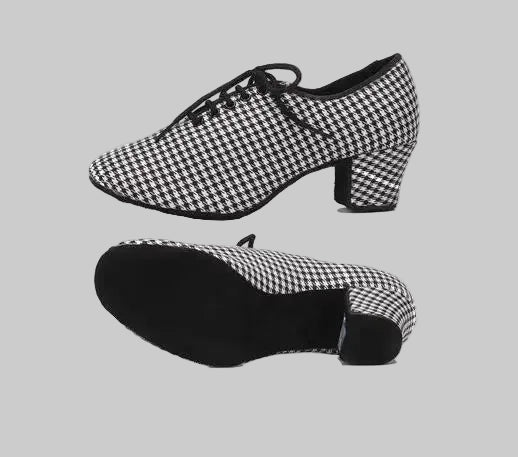 Women's Latin Dance Shoes - Professional Ballroom Sneakers