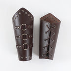 Buckled Faux-Leather Bracer | Single
