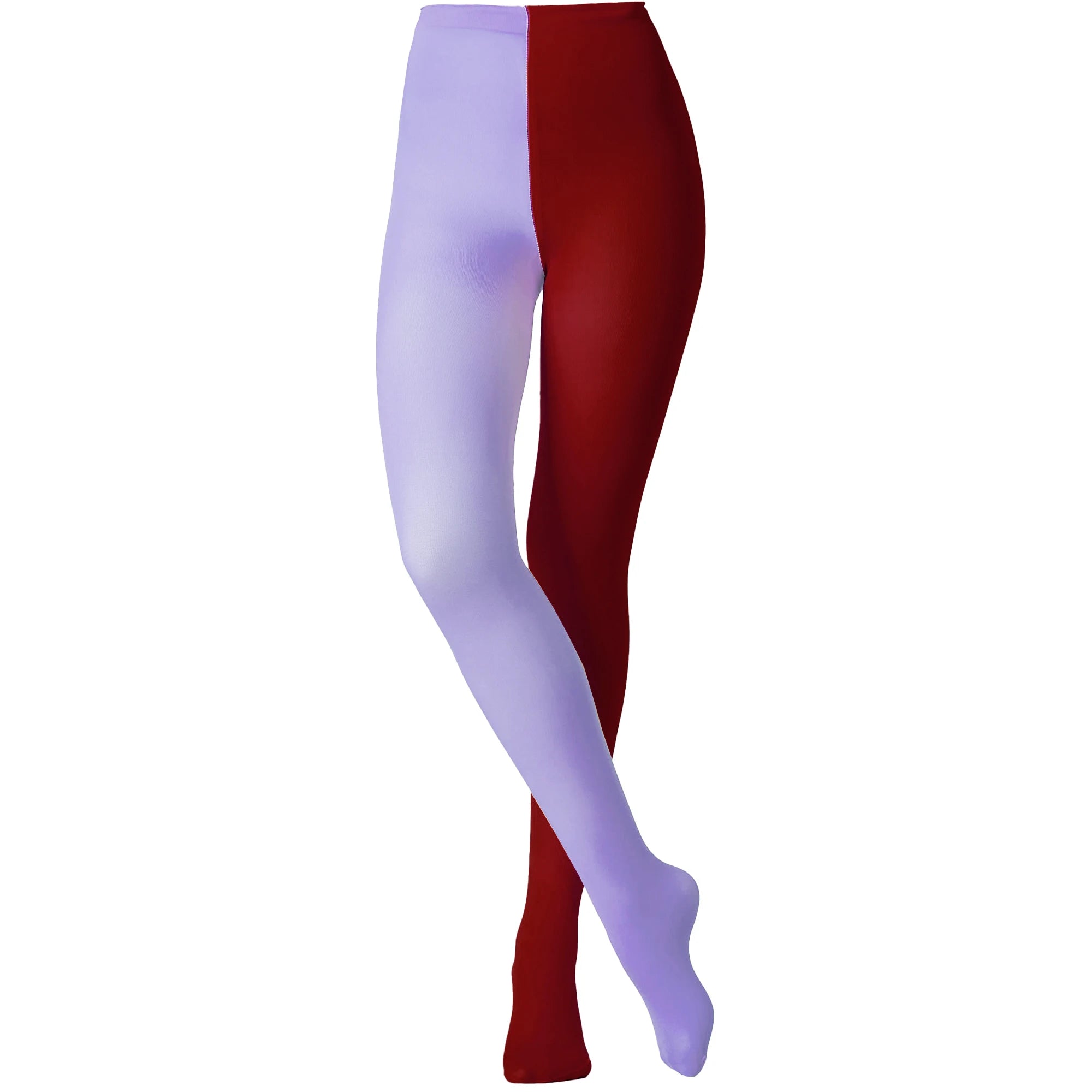 Two-Tone Colorblock Tights | Dopamine Colors | 27 Combos