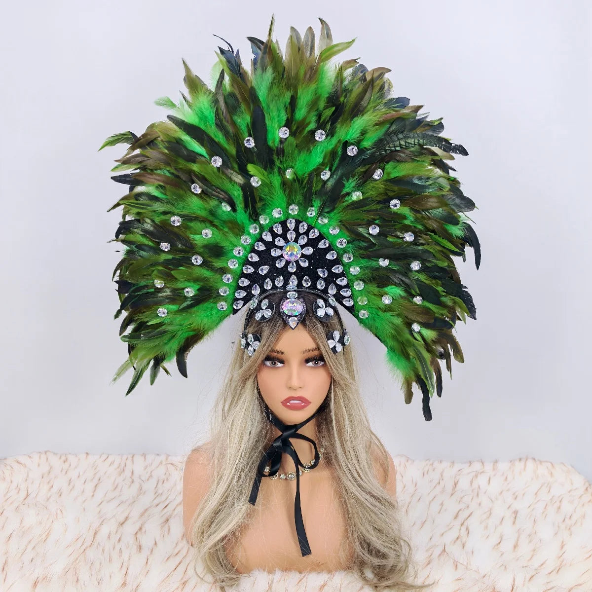 Feather Carnival Headdress | Festival & Costume