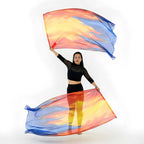 Worship Praise Flag Set | Angel Wing Semicircle | with Poles & Carry Bag