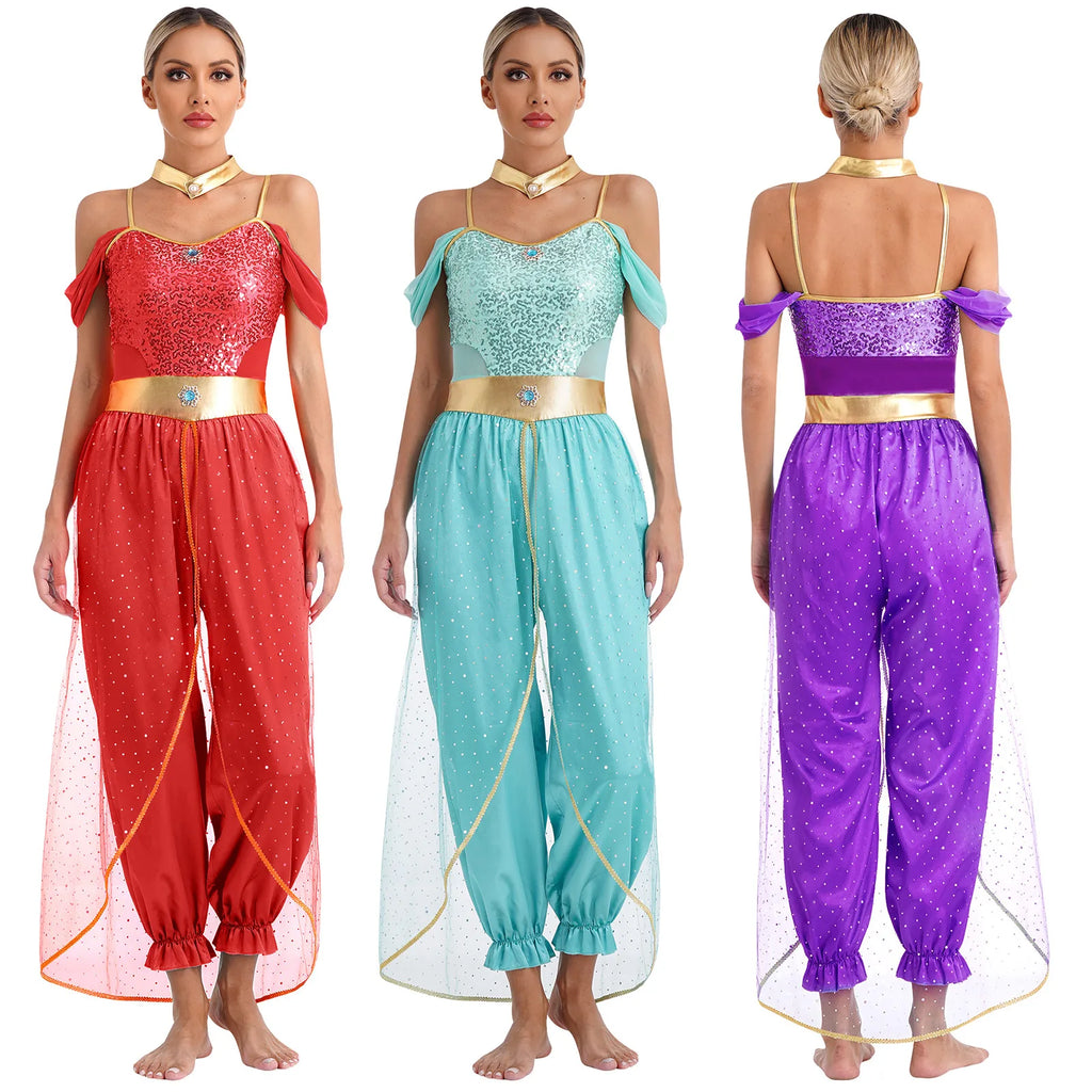 Princess Dance Set | Sequin Jumpsuit